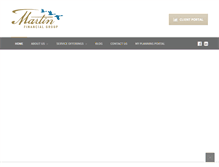 Tablet Screenshot of martinfinancialgroup.net